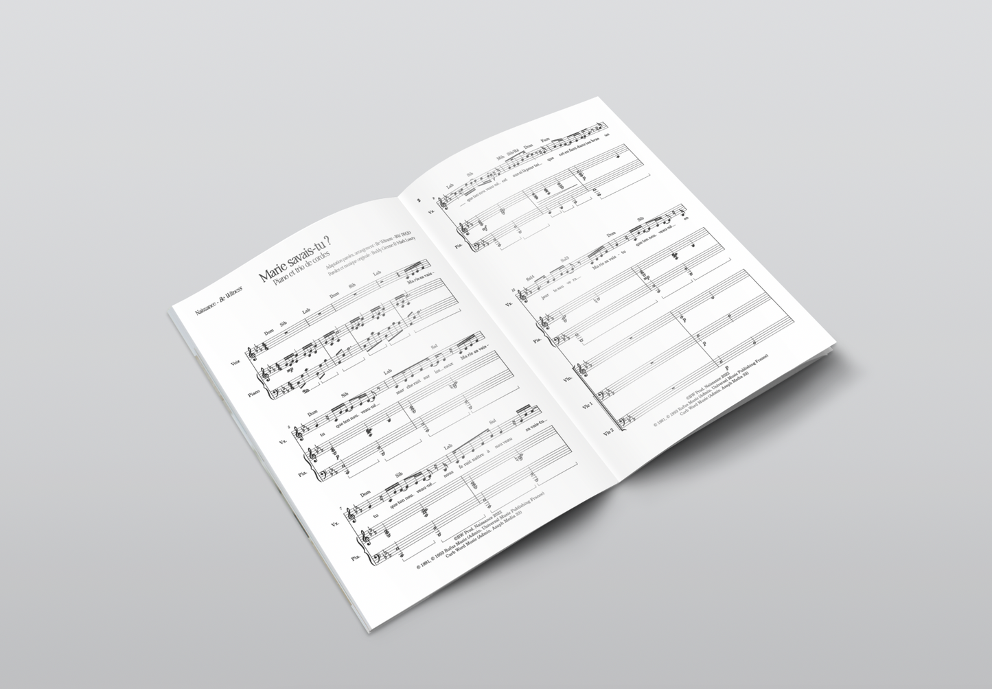 Partitions "Naissance" | PDF