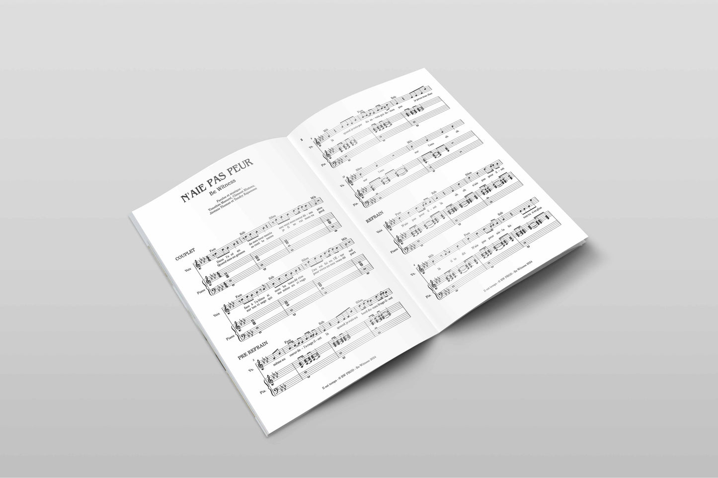 Partitions "Il est temps" | PDF