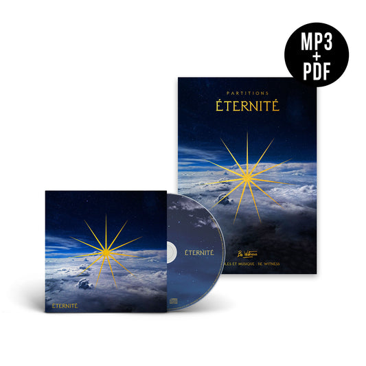 PACK album + partitions "Éternité" | MP3 + PDF