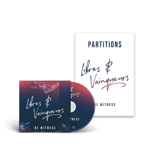 PACK album + partitions "Libres & Vainqueurs"